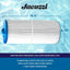 Filtro spa trilobal poliéster 75ft2 repuesto J-300 2002-25
