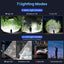 2 Linternas LED Recargables Luz Potente Impermeable