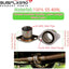 Bridas resorte flexible escape 409L inox 2x6