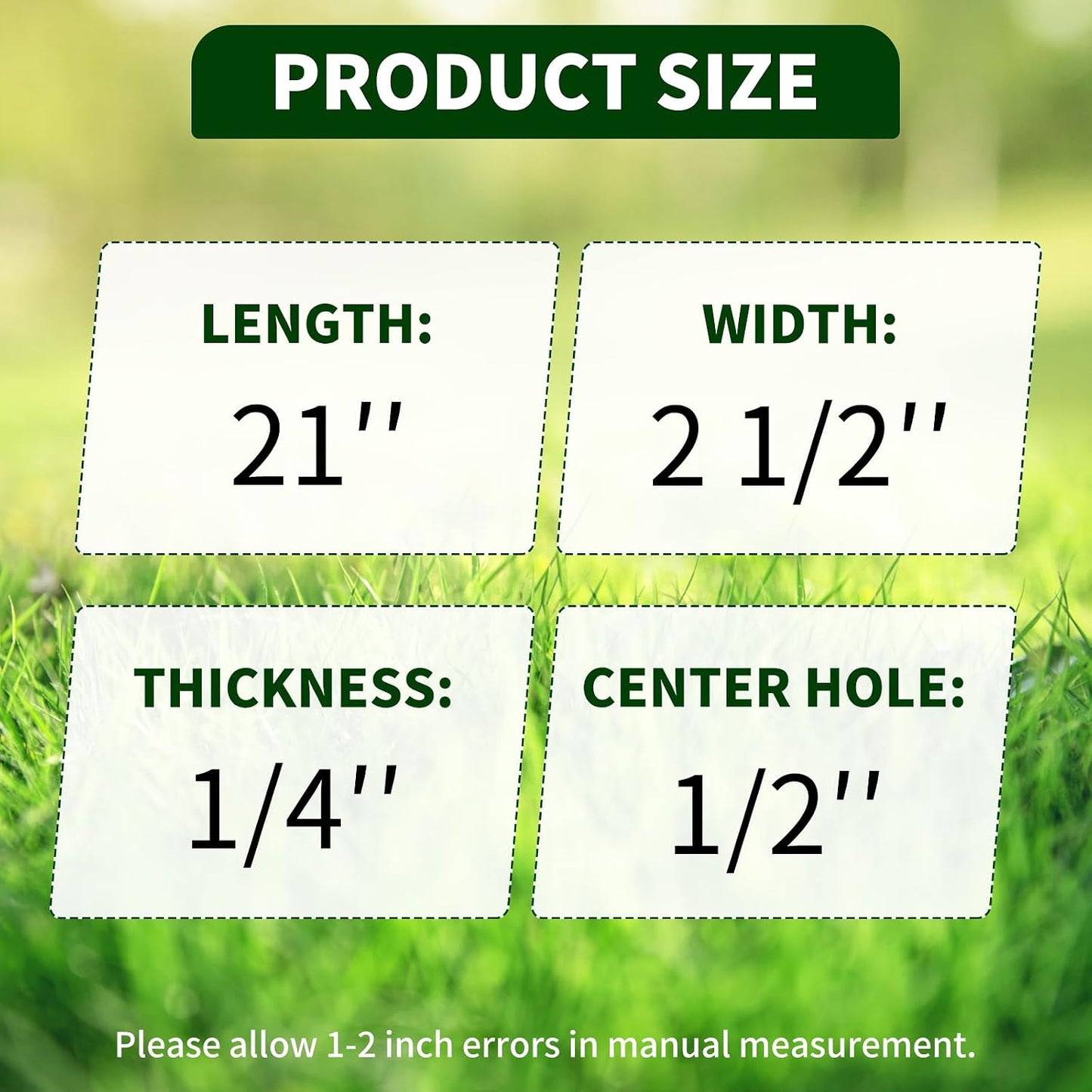Cuchillas cortacésped 21" comp Bush Hog 60-61"