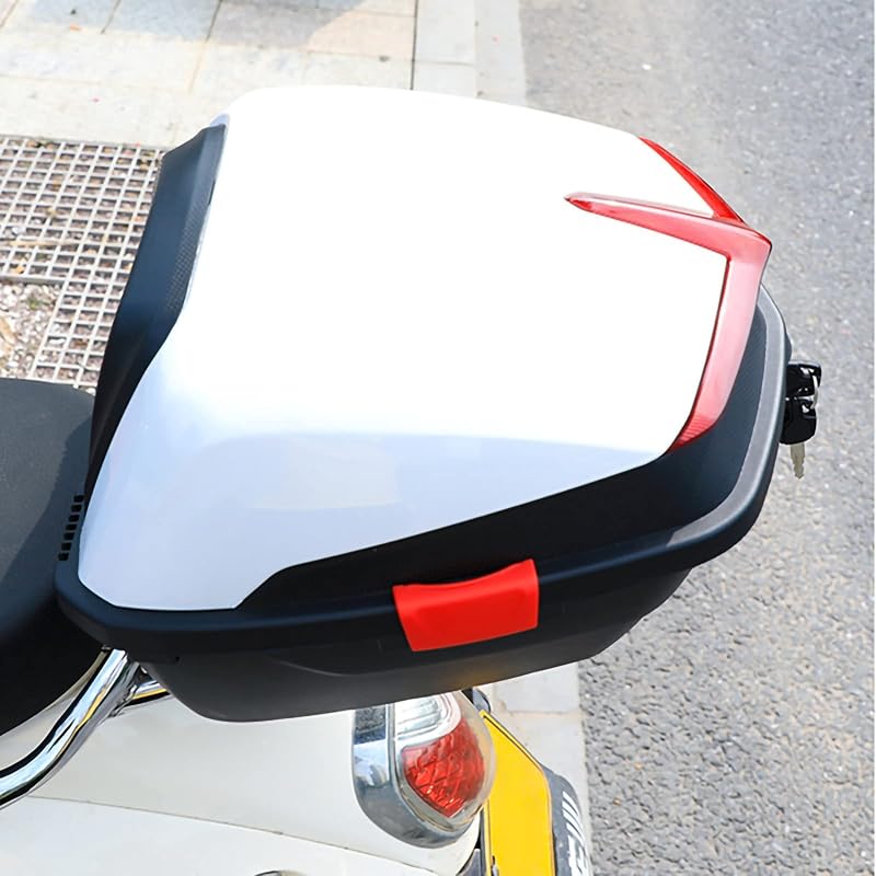 Maletero trasero universal motocicleta resistente impacto