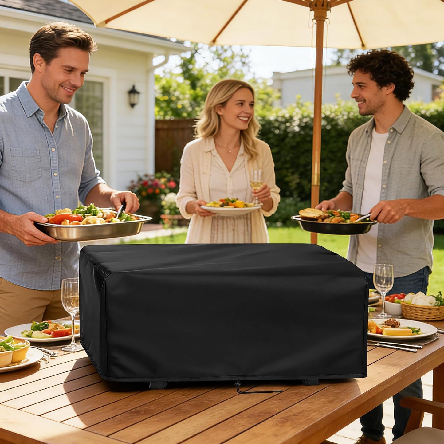 Cubierta parrilla Royal-Gourmet GT2005 26x19x10" negro