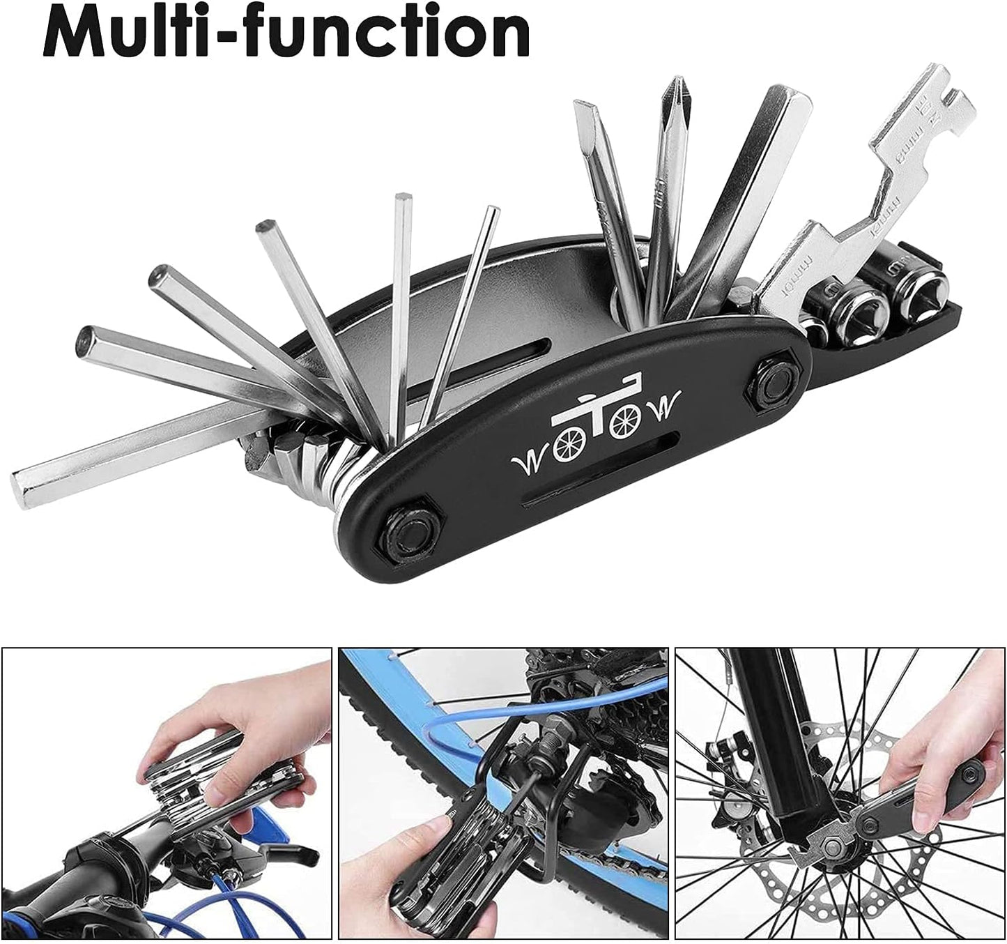 Kit reparación llanta bicicleta 16"