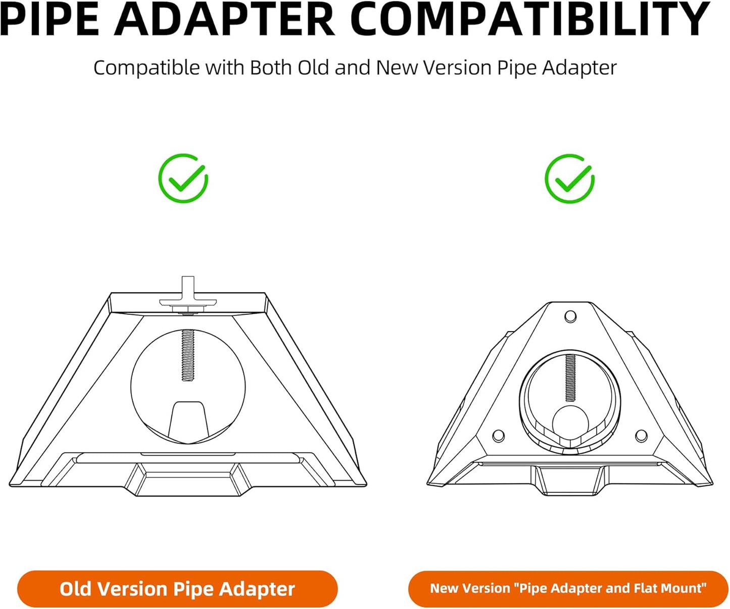 Soporte abrazadera Starlink para rack coche RV adaptador 2025