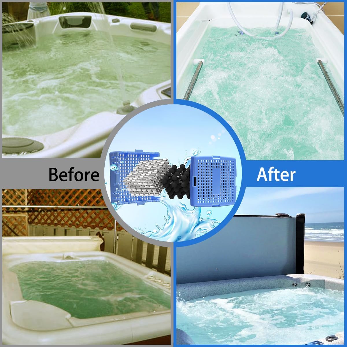 2 Pack Desinfectante Mineral para Spa Sundance 4 Meses