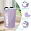 Cesta lavandería plegable 115L tela morado dormitorio