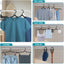 30 Perchas Viaje Plegables Organiz. Plástico