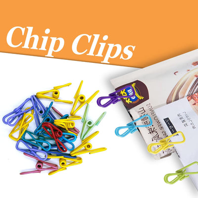 45 Clips Metal 2pulg Impermeables Multicolor para Ropa Bolsas