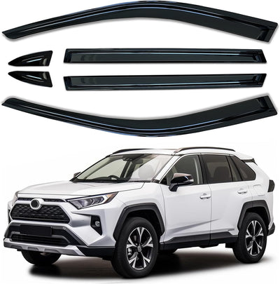 Visera lateral RAV4 19-25 set 6 pzas
