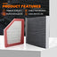 Filtro aire motor y cabina Nissan Sentra 2.0L 20-24