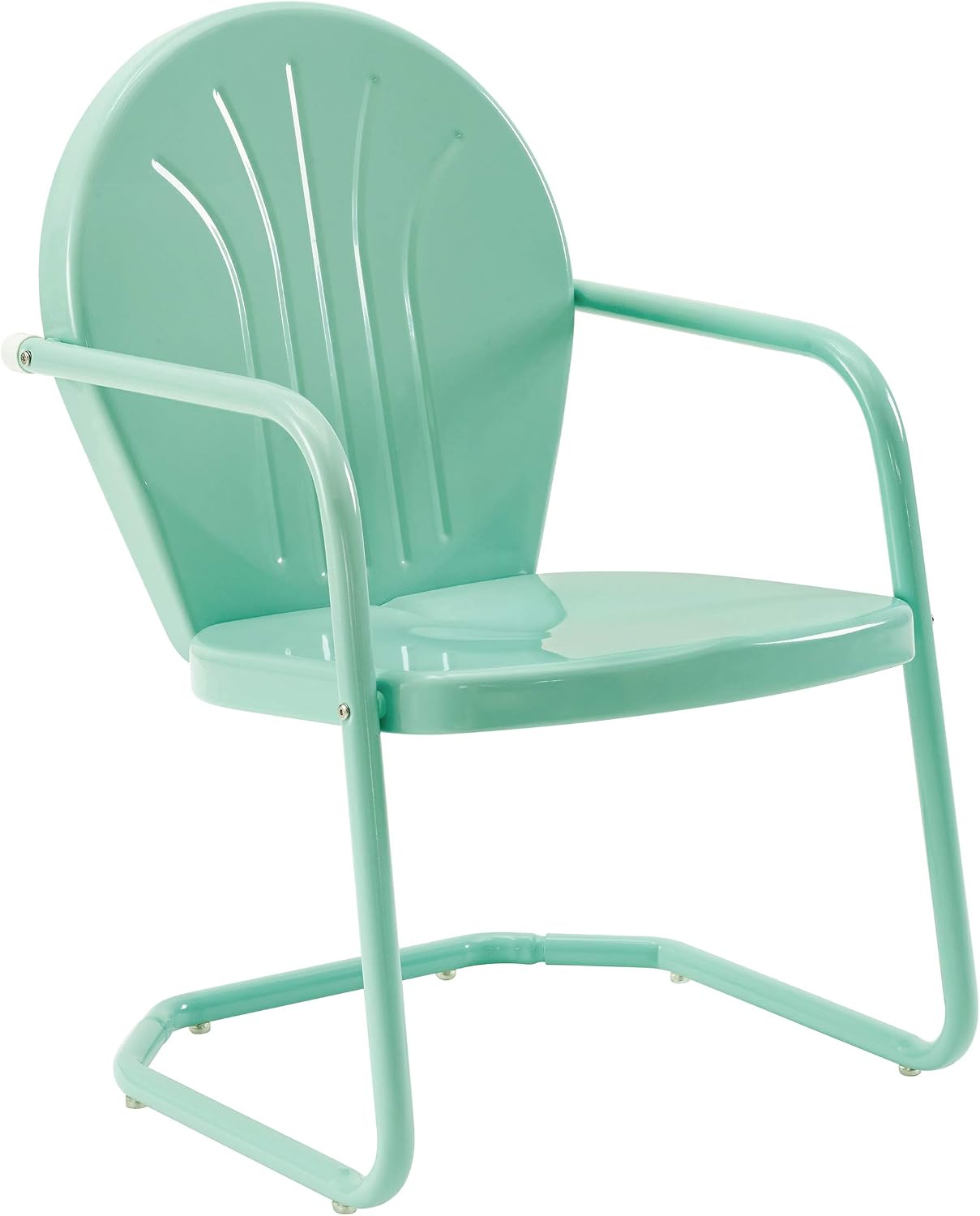 Silla Retro Exterior de Metal para Jardín y Terraza