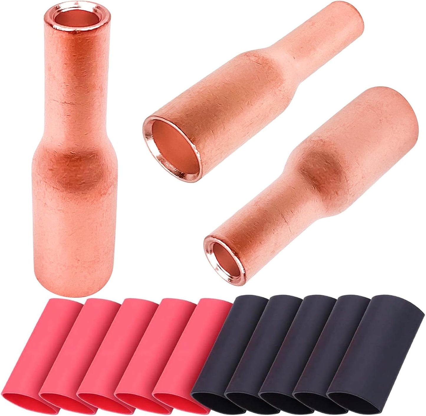 10 Pzas Conectores Escalonados 6-8 AWG Cobre Puro