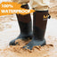 Botas trabajo goma acero impermeables neopreno talla 6-14