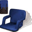 Silla reclinable estadio azul marino 38x20x4