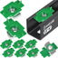 Tuerca canal puntal 3/8-16 100 pzas 0.315" comp