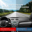 Protector tablero Toyota Camry 07-11 Negro poliéster