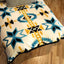 Manta forro polar Navajo Aztec 60x80 blanca