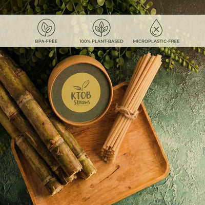 Agitadores de café de caña de azúcar compostables 200 unidades