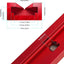 Pistas en T aluminio 48pulg 4 Pzas con agujeros rojos