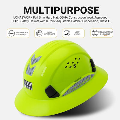Casco seguridad ajustable OSHA aprobado trabajo