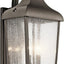 Soporte pared exterior con 2 luces