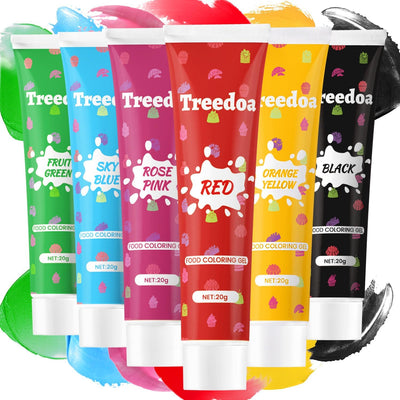Juego colorante alimentario gel 0.7oz 6 colores