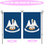 Bandera jardín 12x18pulg doble cara resistente colores vivos