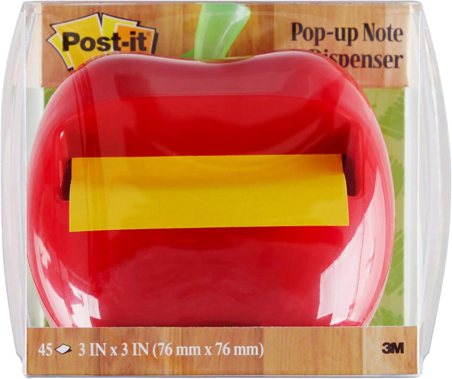 Dispensador notas emergentes súper adhesivas 3x3"