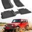 Alfombrillas auto Jeep Wrangler JK 07-18 4 puertas