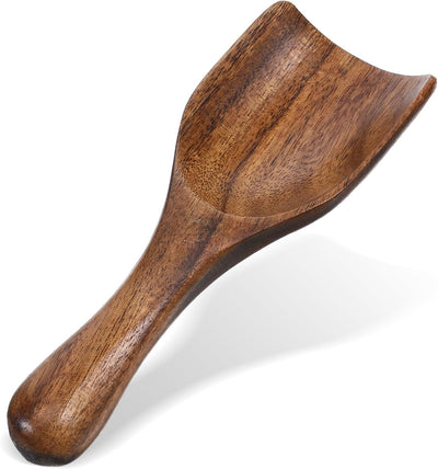 Cucharas de madera para tarros y frascos de café, azúcar, sal de baño y detergente