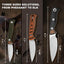 Cuchillo supervivencia Evenki2 hoja Drop Point mango G10