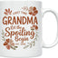 Taza Cerámica 11oz Regalo Embarazo Nueva Abuela