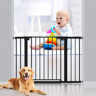Puerta seguridad bebé 30" montaje presión mascotas