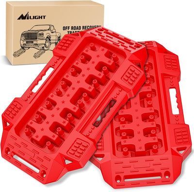 Tablas tracción 4X4 mini para barro arena nieve 2pcs rojo