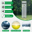 Medidor lluvia exterior 0.01pulg soporte granja jardín