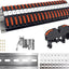 Kit 20 Bloques Riel DIN Conector Cable 28-12 AWG