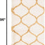 Alfombra pasillo 2ft3pulg x 8ft marfil y dorado 1.8pulg