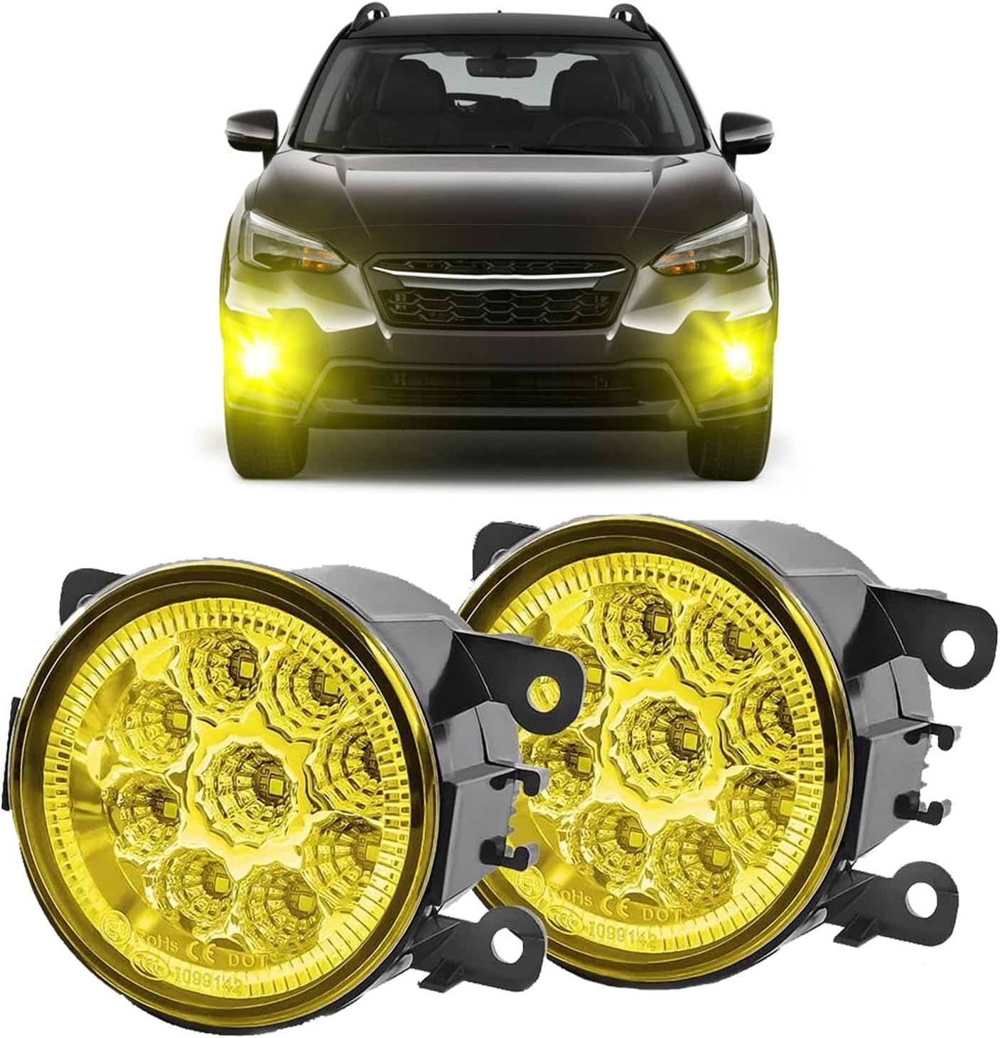 Luces antiniebla H8 Subaru CROSSTREK 18-24 3.5"