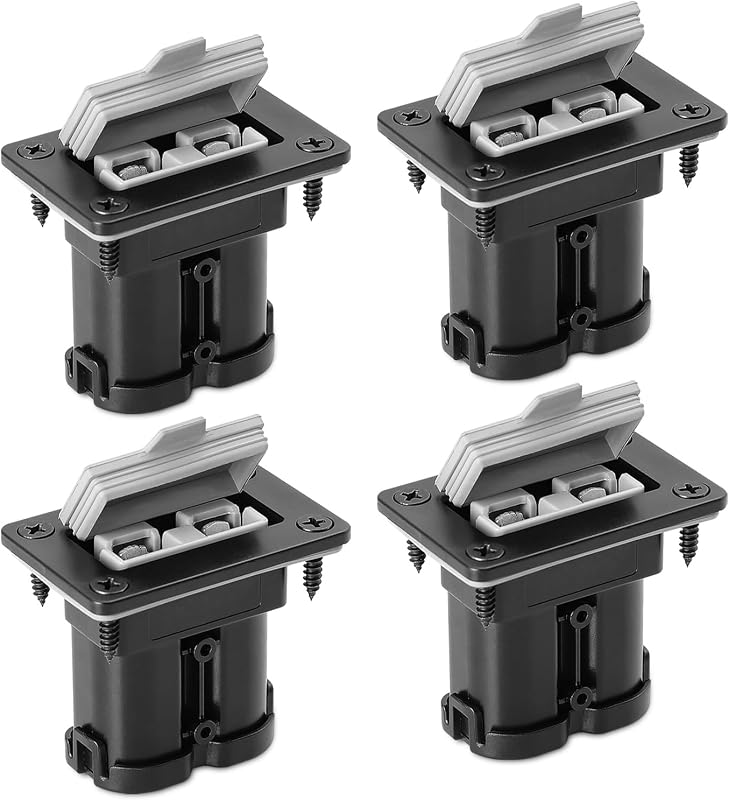 Kit conexión rápida batería 50A 4 Pzas enchufe 6-8AWG coche
