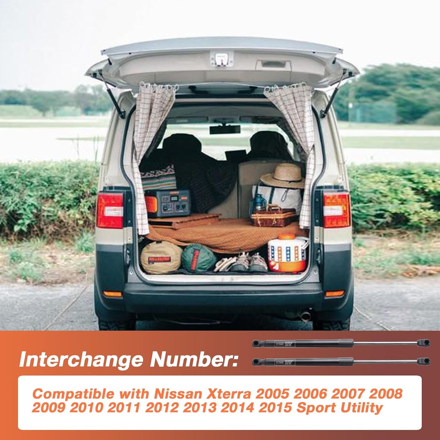 Soporte elevación trasera Nissan Xterra 05-15