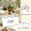 25 Tarjetas Lugar Florales Boda Acuarela Fiesta