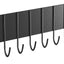 Soporte magnético para llaves con 10 ganchos negro