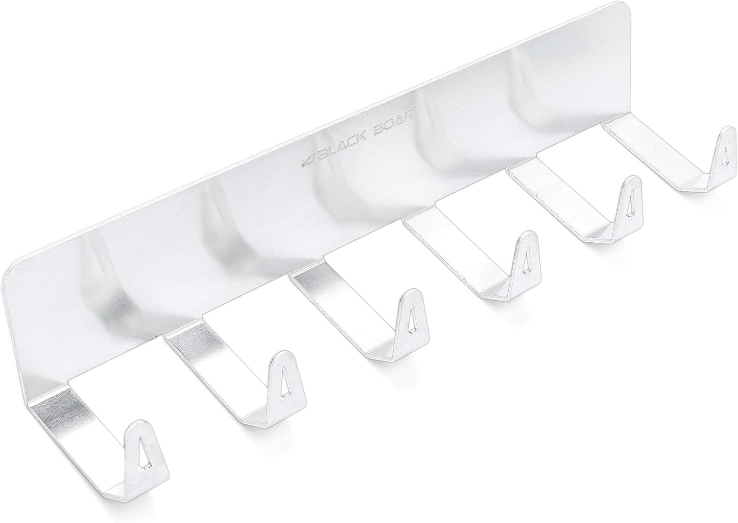 Percha aluminio 6 ganchos para remolque sostiene 6 pares