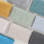 Mantel tejido liso 56x88pulg azul claro resistente calor