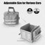 Organiz. maletero auto plegable camión SUV gris