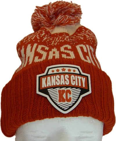 Gorro punto acanalado invierno con pompón