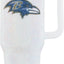 Vaso 46oz con licencia oficial Ravens blanco brillo
