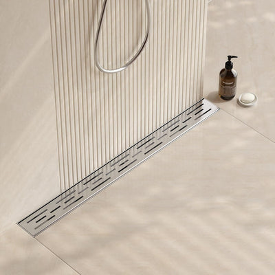 Drenaje ducha rectangular 28pulg acero inox cepillado