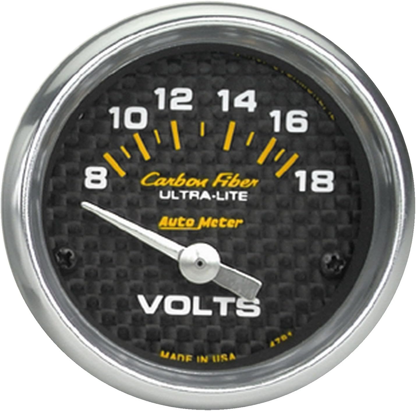 Voltímetro fibra carbono 2.3125pulg