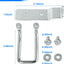 Kit hardware placa pestillo cerradura camión aluminio